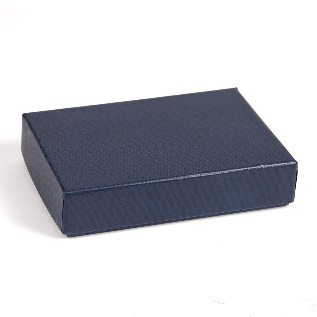 113 x 78 x 27mm Quality Gift Box - Textured Blue - Pack of 6