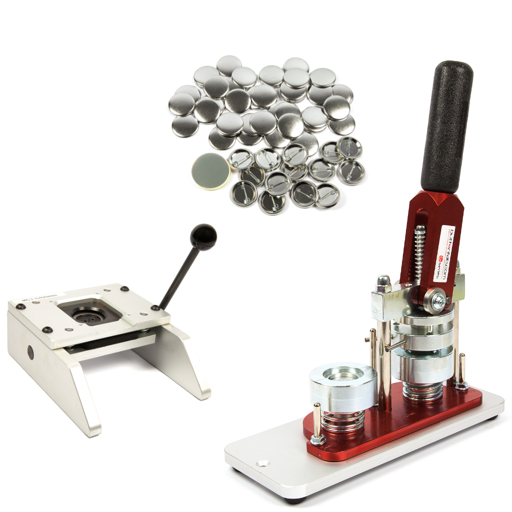 25mm Round G Series Button Pin Badge Machine - Incl 100 Pin Back Components Free of Charge - Image 3