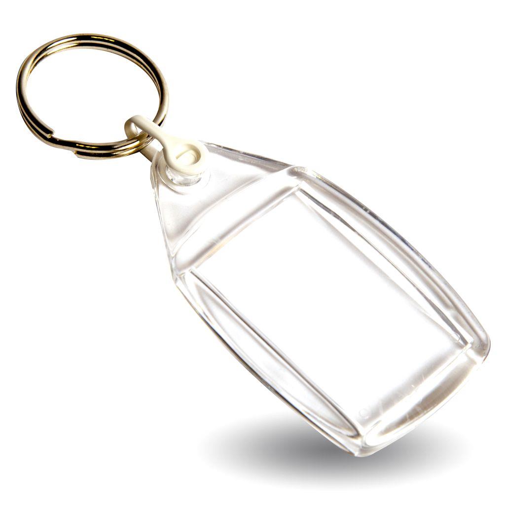 Small Volume - 35 x 24mm Blank Acrylic Photo Insert Keyring - Image 11