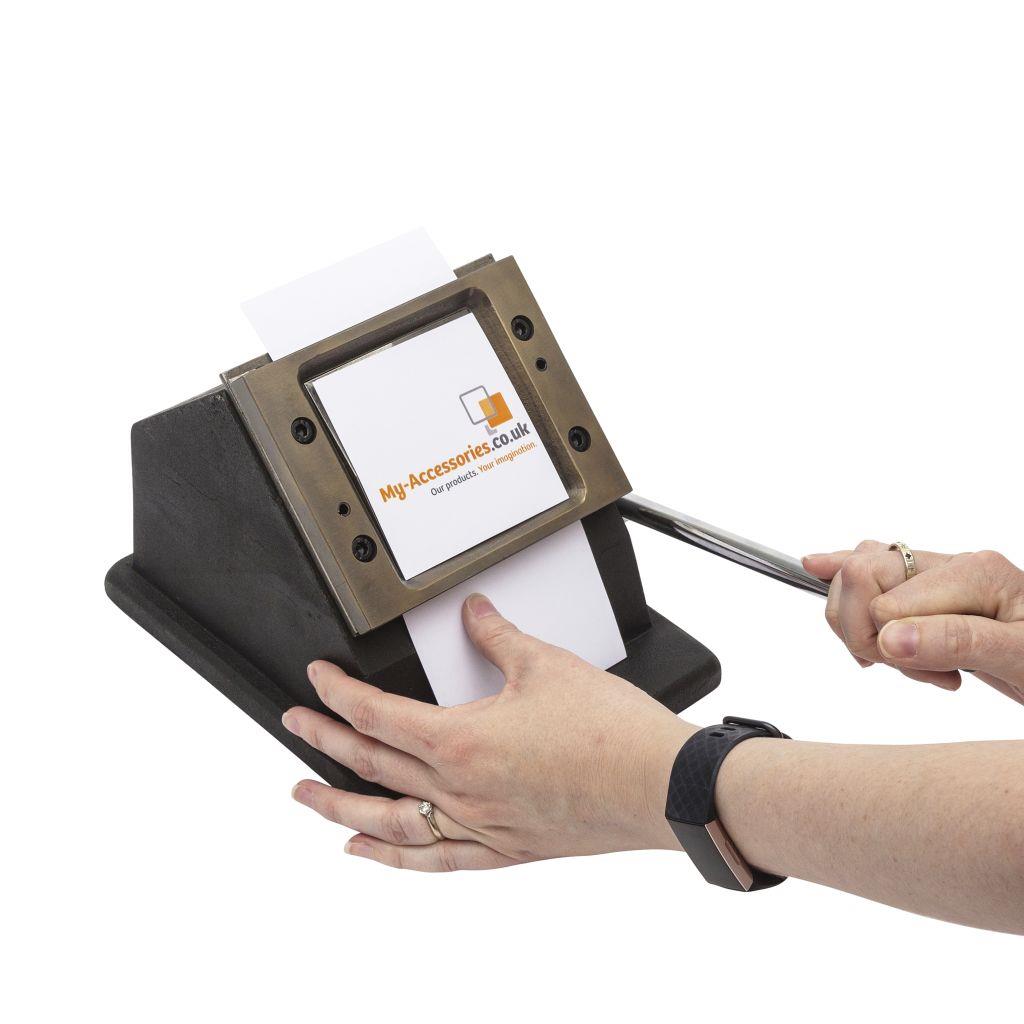 90mm Square Desktop Photo ID Cutter Punch for N1 Coaster - Image 3