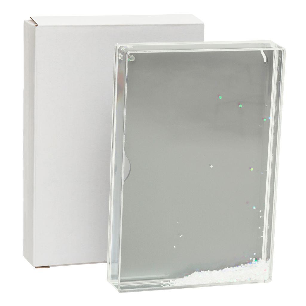 Blank Snow Frame Photo Block Insert 178 x 127mm (7 x 5 inch) - Pack of 6 - Image 5