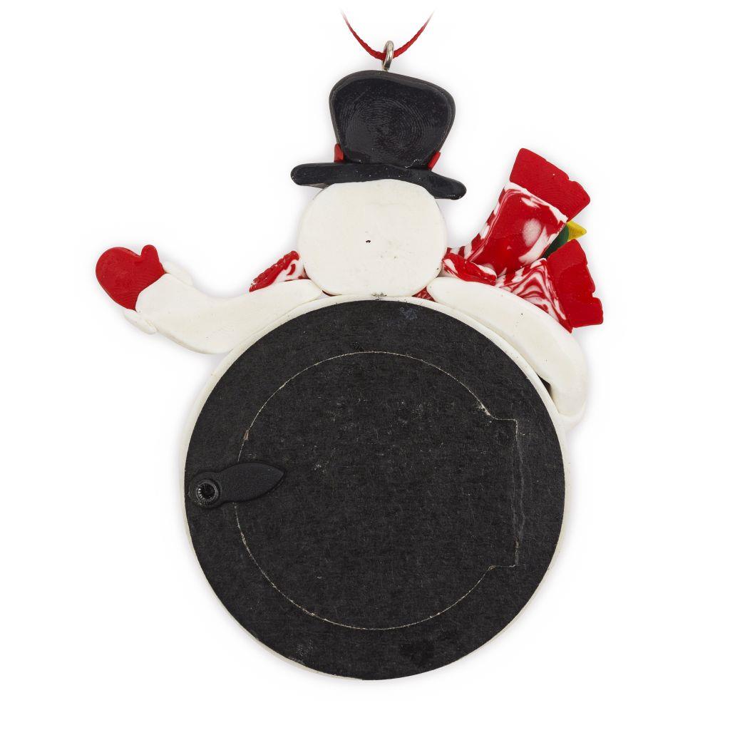 Blank Snowman Christmas Tree Ornament Insert Size 41mm - Pack of 6 - Image 3