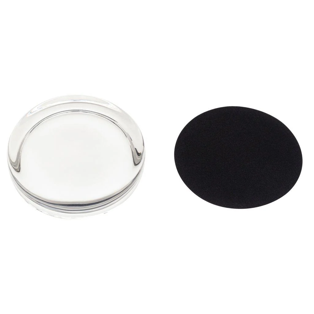 Large 90mm Diameter Glass Paperweight + felt base - Insert Size 74mm - Pack of 6 - Image 4