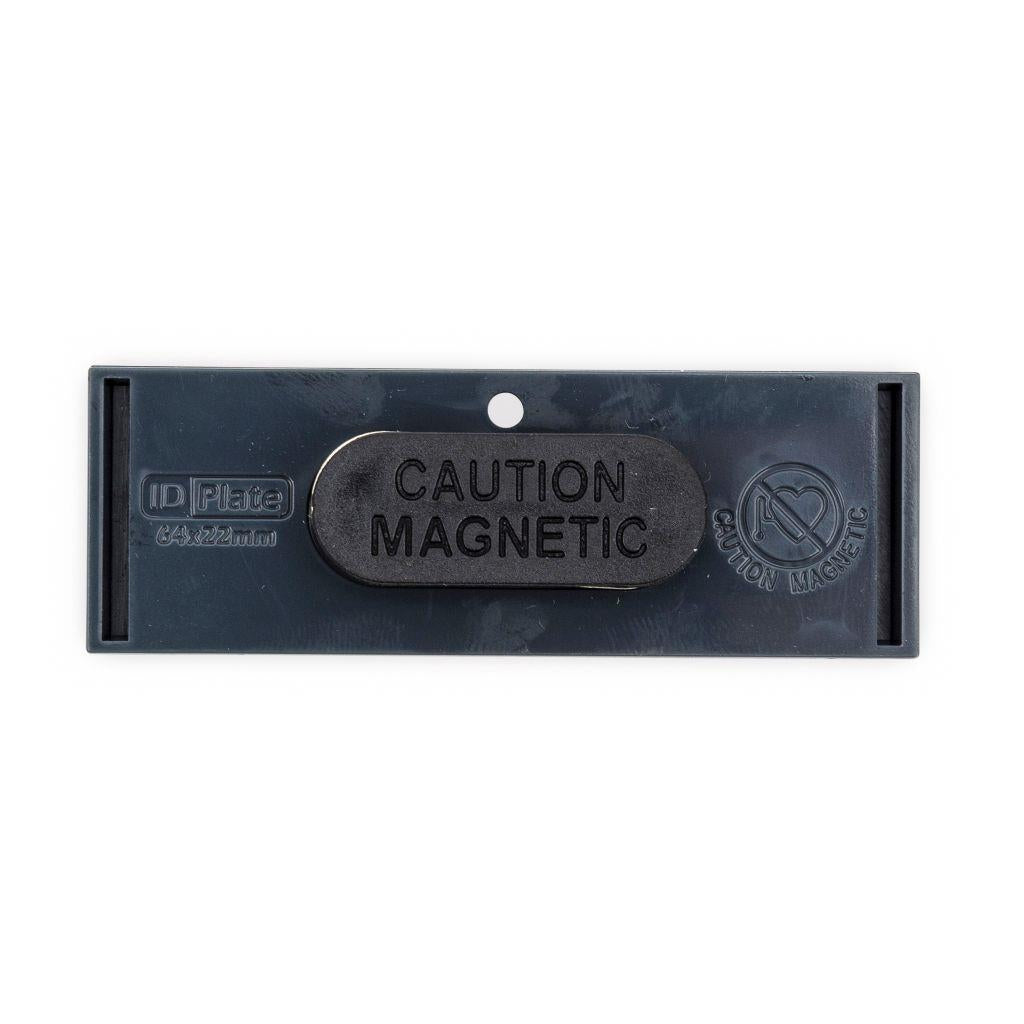 Rectangular Blank Magnetic ID Name Plate Badge - 66 x 21.5mm - Pack of 10 - Image 7